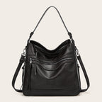 PU Leather Women's Shoulder Crossbody Tote Bag — Large Capacity, 6 Colour Options