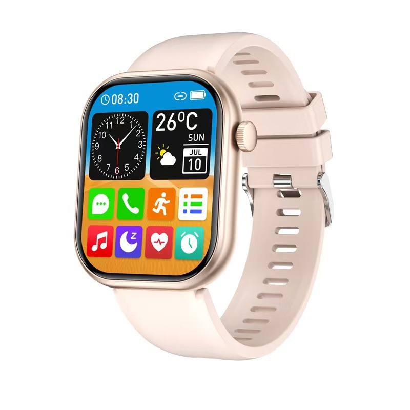 Bluetooth Smartwatch Fitness Tracker – Heart Rate, Pedometer & Camera Control