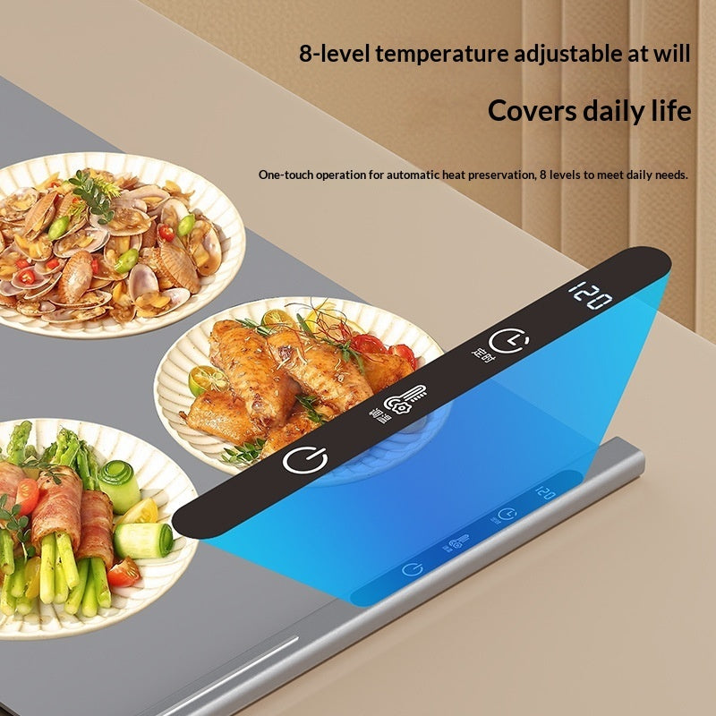 Smart Constant Temperature Food Warming Plate with Digital Display & Touch Screen | Hooriva