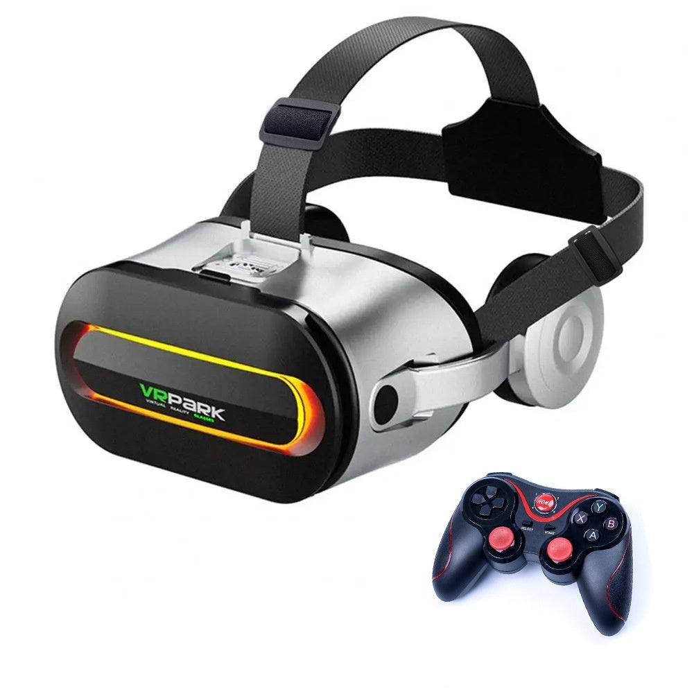 J60 Smart VR Glasses – 1080p HD All-in-One VR Headset with Bluetooth & Game Controller