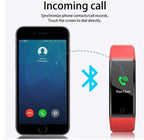 ID115Plus Smart Fitness Bracelet – Heart Rate, Sleep Monitor & Anti-Lost