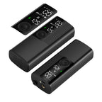 منفاخ إطارات ذكي محمول BP198 | شاشة LCD، بطارية 2000 مللي أمبير، 20 لتر/دقيقة، 12 فولت