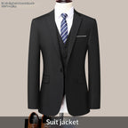 Men's Formal Suit Trousers | Polyester Dress Pants, S–6XL, 5 Colours | HOORIVA