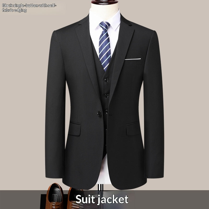Men's Formal Suit Trousers | Polyester Dress Pants, S–6XL, 5 Colours | HOORIVA