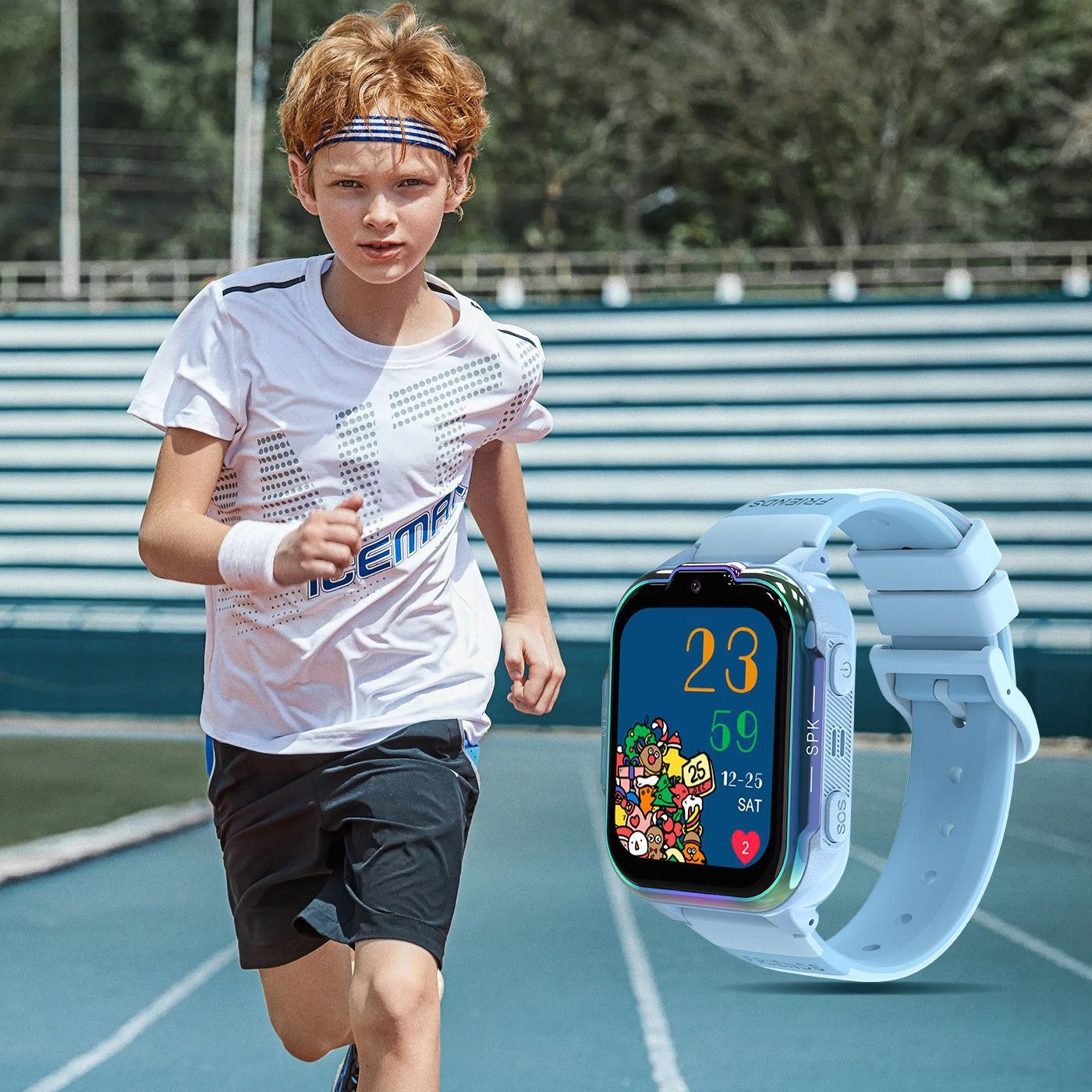 Children's Smart Watch | Waterproof, IPS Touch Screen, Camera, 750mAh | HOORIVA