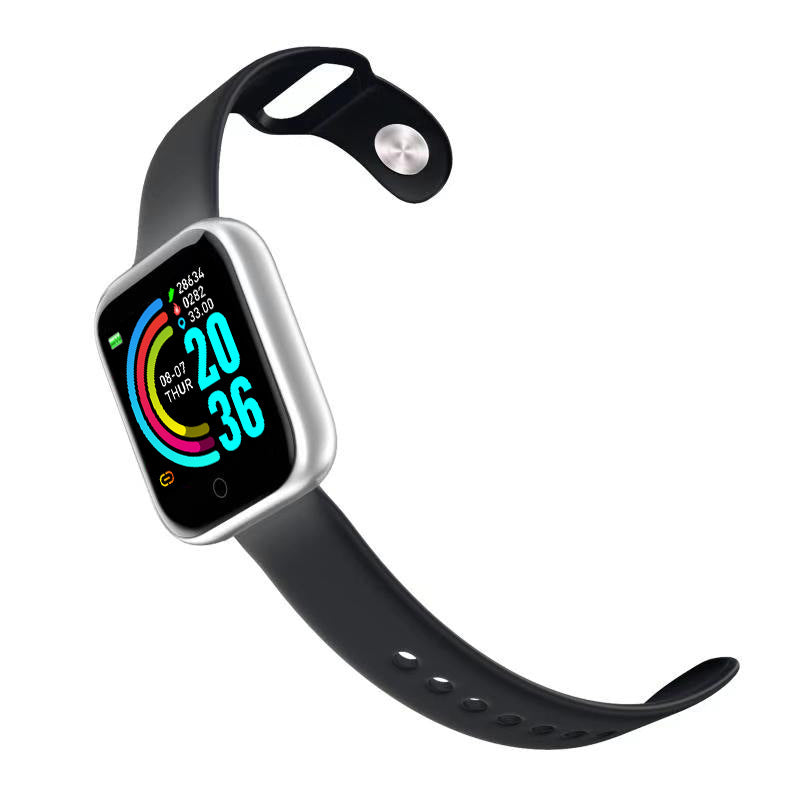 D20 Smart Health Bracelet – Heart Rate Monitor, Sleep Tracker & Step Counter