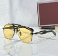 Light Luxury Metal INS-style Pilot Sunglasses For Sun Protection