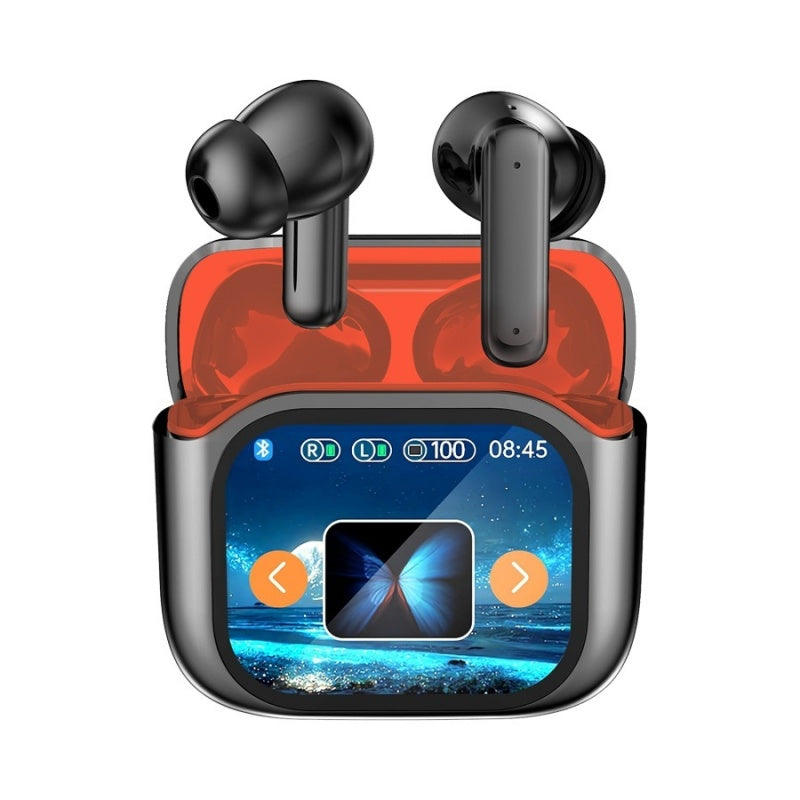 AI Translation Earbuds | 144 Languages, 6 Modes, LCD Touchscreen, 60H Battery, No Subscription
