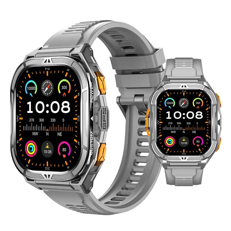 X5 Smart Watch | AMOLED Screen, GPS, Bluetooth Calling, 14-Day Battery, Health Monitor