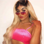 نظارات شمسية نسائية بإطار صغير