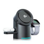 3-in-1 Magnetic Wireless Charger | 20W Fast Charging Stand for Phone, Watch & Earphones