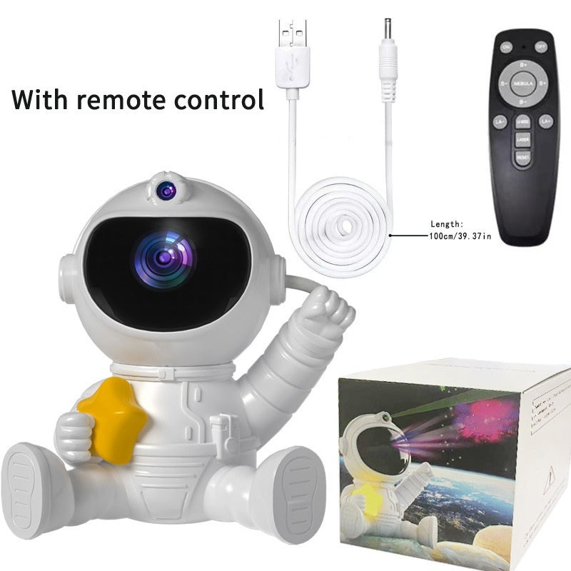 Astronaut Projection Lamp – Starlight Night Light with Bluetooth Speaker