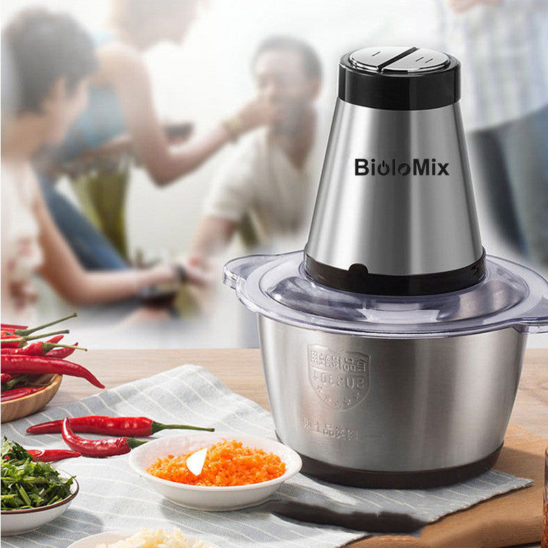 500W Two-Speed Stainless Steel Meat Grinder