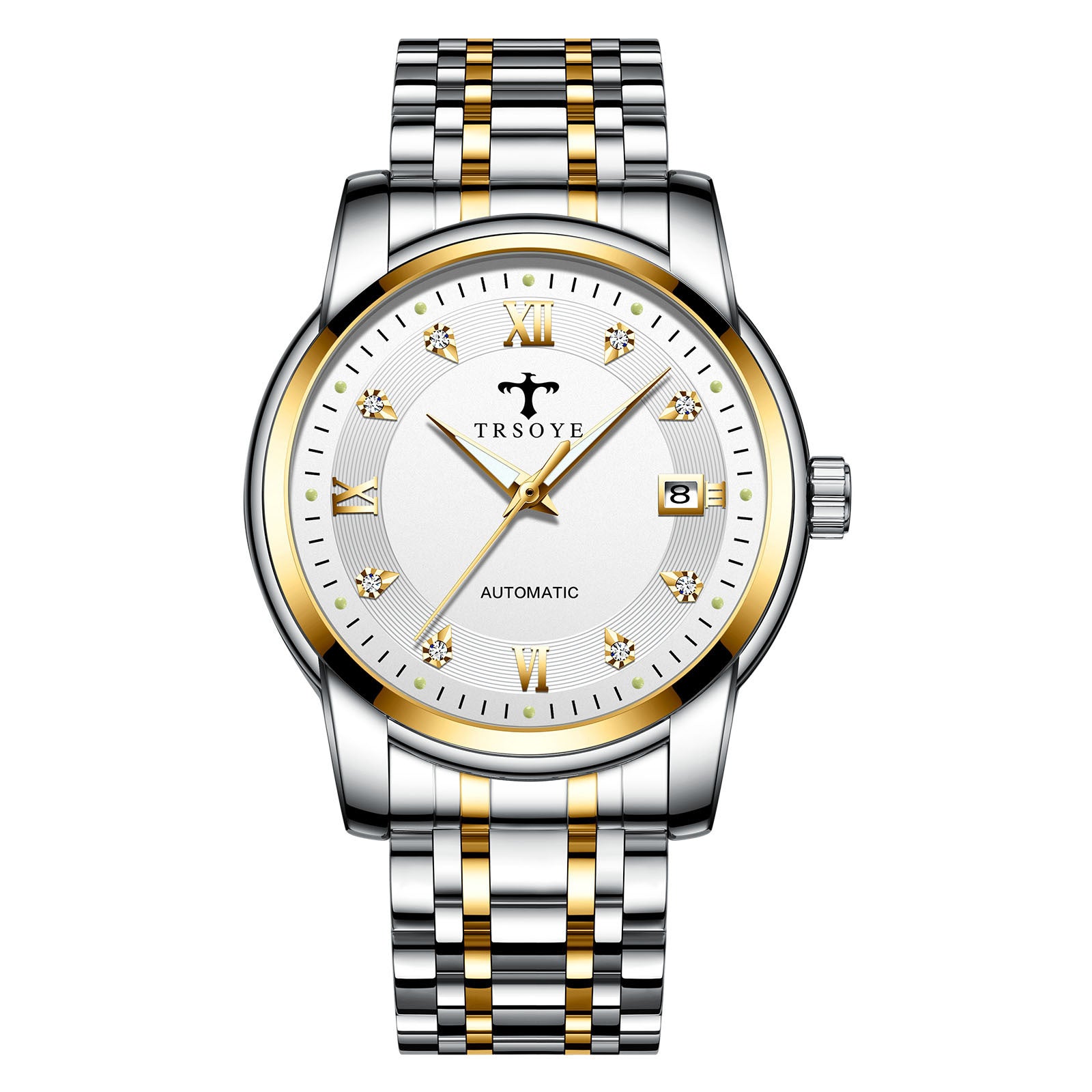 Men's Automatic Mechanical Watch | Luminous, 30m Waterproof, Transparent Case Back | HOORIVA