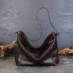 Womens Stylish Retro Large-Capacity Crossbody Bag