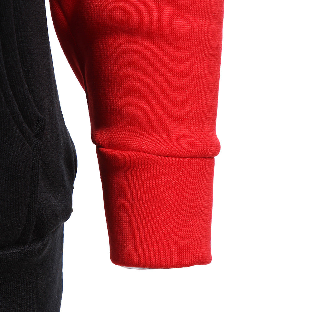 سويت شيرت بغطاء رأس مطبوع للأزواج | طقم متناسق، نمط الشارع، بوليستر، S–3XL | HOORIVA