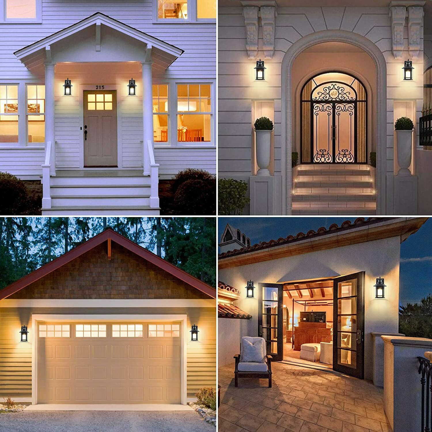 American Style Outdoor Motion Sensor Wall Light – E26