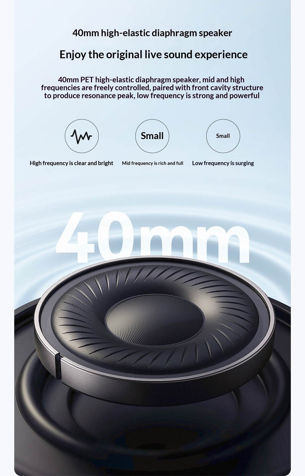 Soundcore Q20i Over-Ear Headphones | Active Noise Cancellation | Hi-Res Audio | Bluetooth 5.0