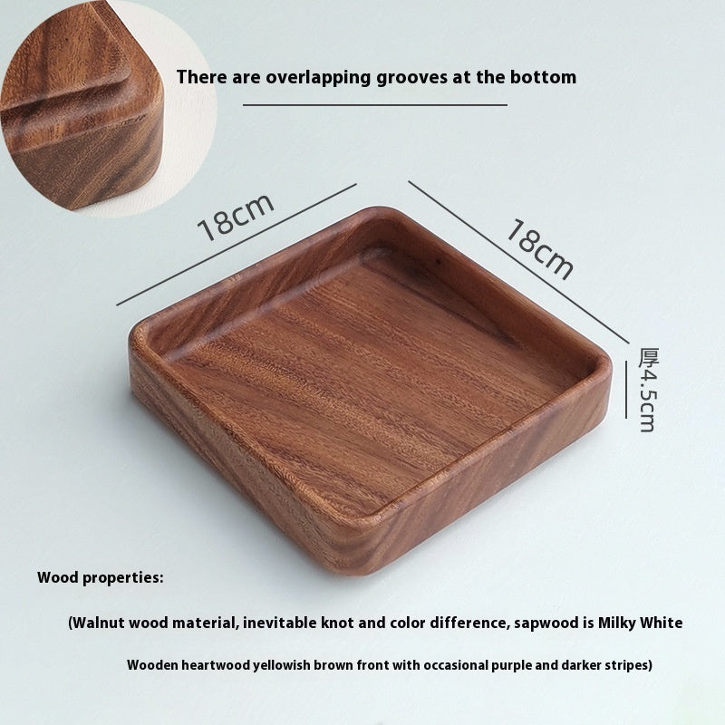 Walnut Wooden Serving Tray | Fruit & Storage Tray – Multiple Sizes
