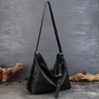 Womens Stylish Retro Large-Capacity Crossbody Bag