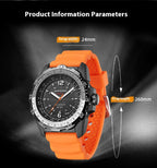 EVOQUE2 Solar Powered Sports Watch | Eco-Drive, Waterproof, 21+ Day Battery
