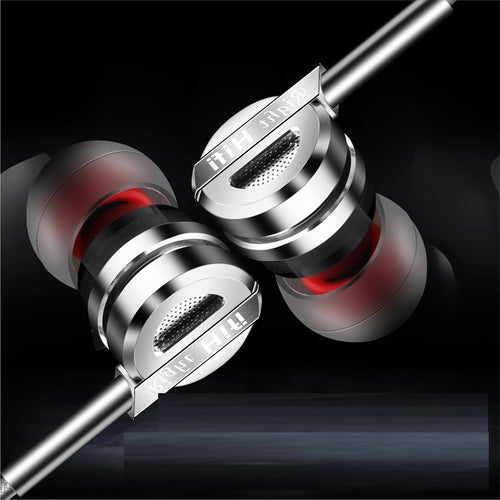 Carved All-metal D05 Subwoofer Universal Mobile Earphone