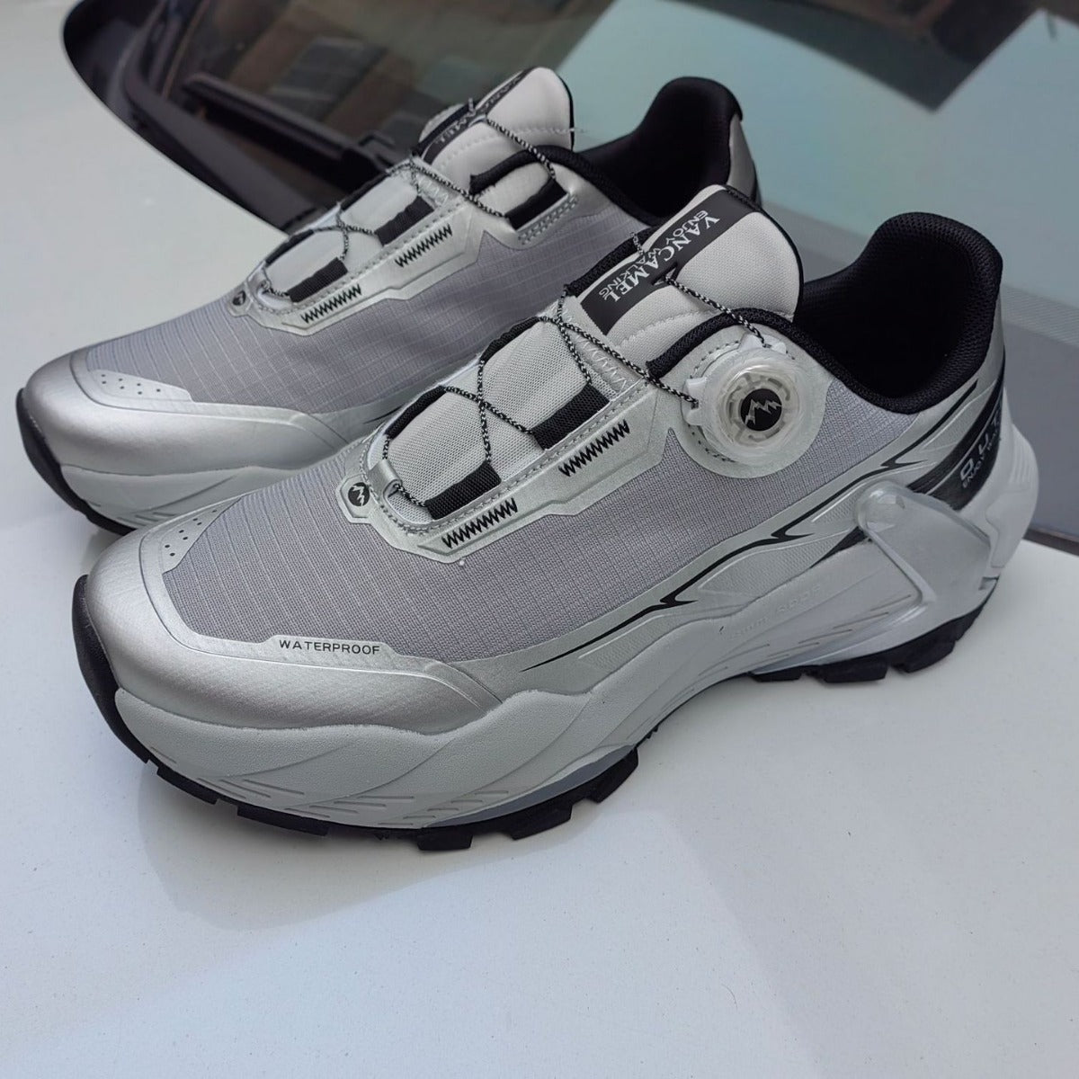 Men's Waterproof Sneaker | Mesh Upper, Breathable, Buckle, 3 Colours, EU 39-45