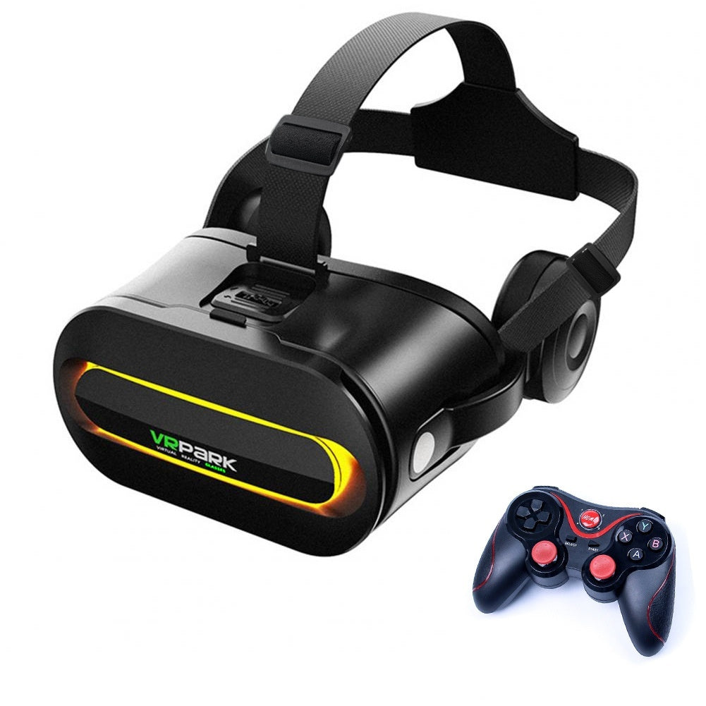 J60 Smart VR Glasses – 1080p HD All-in-One VR Headset with Bluetooth & Game Controller