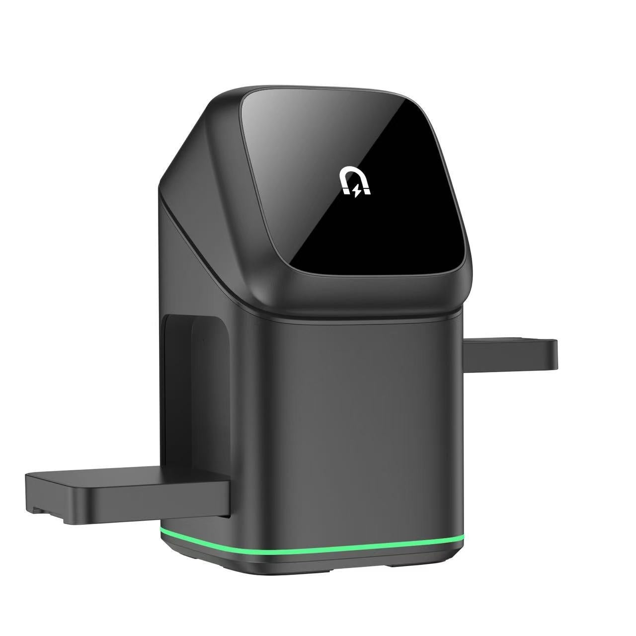 3-in-1 Magnetic Wireless Charging Stand | 180° Rotating Phone Charger