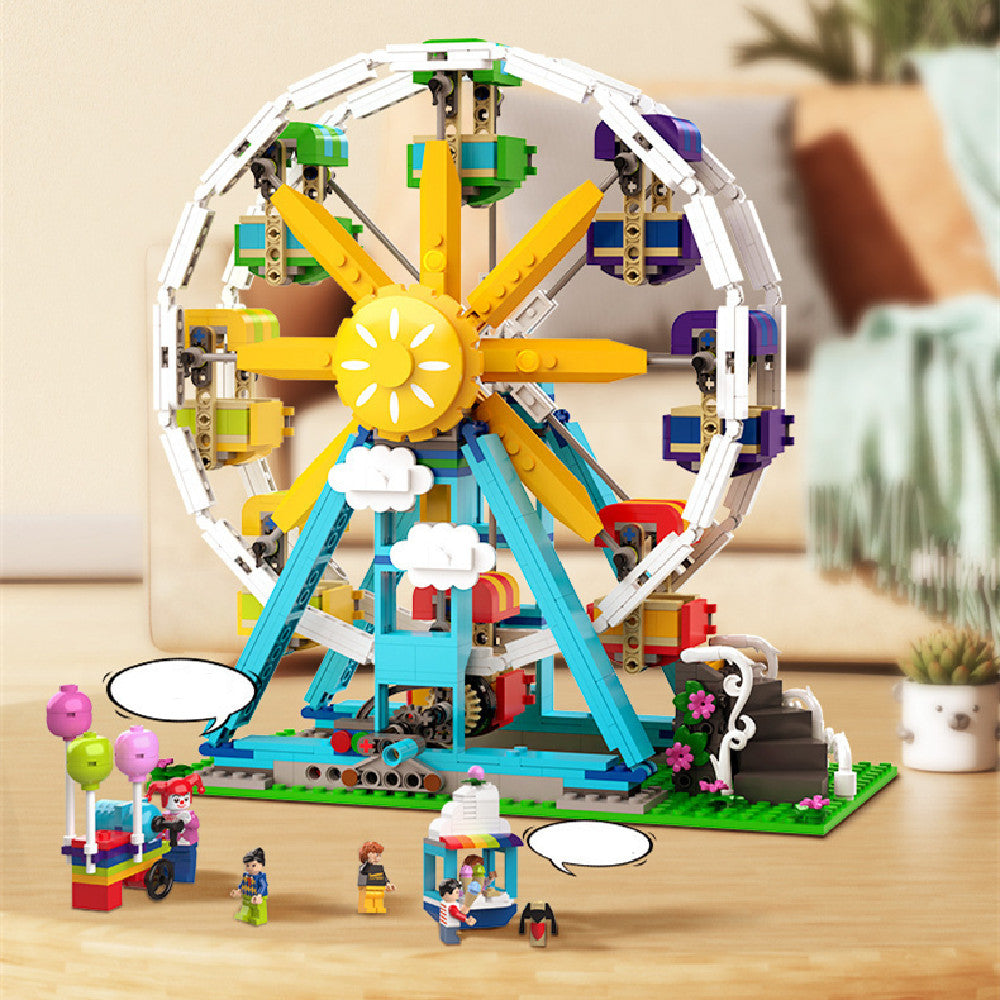 Small Particle ABS Building Block Toy | Creative Assembly Set for Kids