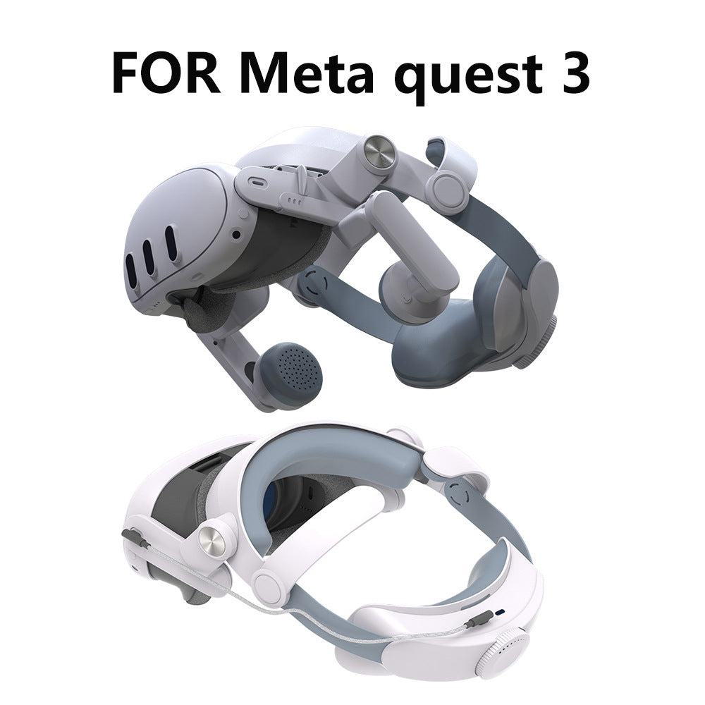 VR Head Strap Accessory for Meta Quest 3 – Comfort Headwear with Optional Power Bank