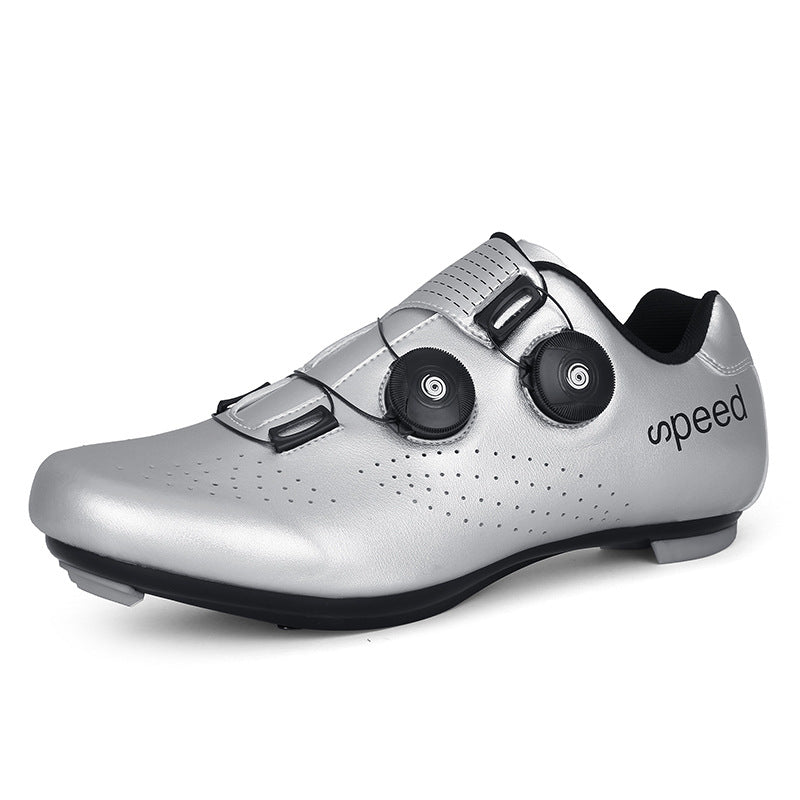 Road Cycling Shoes | Microfiber, Double Rotating Buckle, Breathable, 2 Colours, EU 36-46