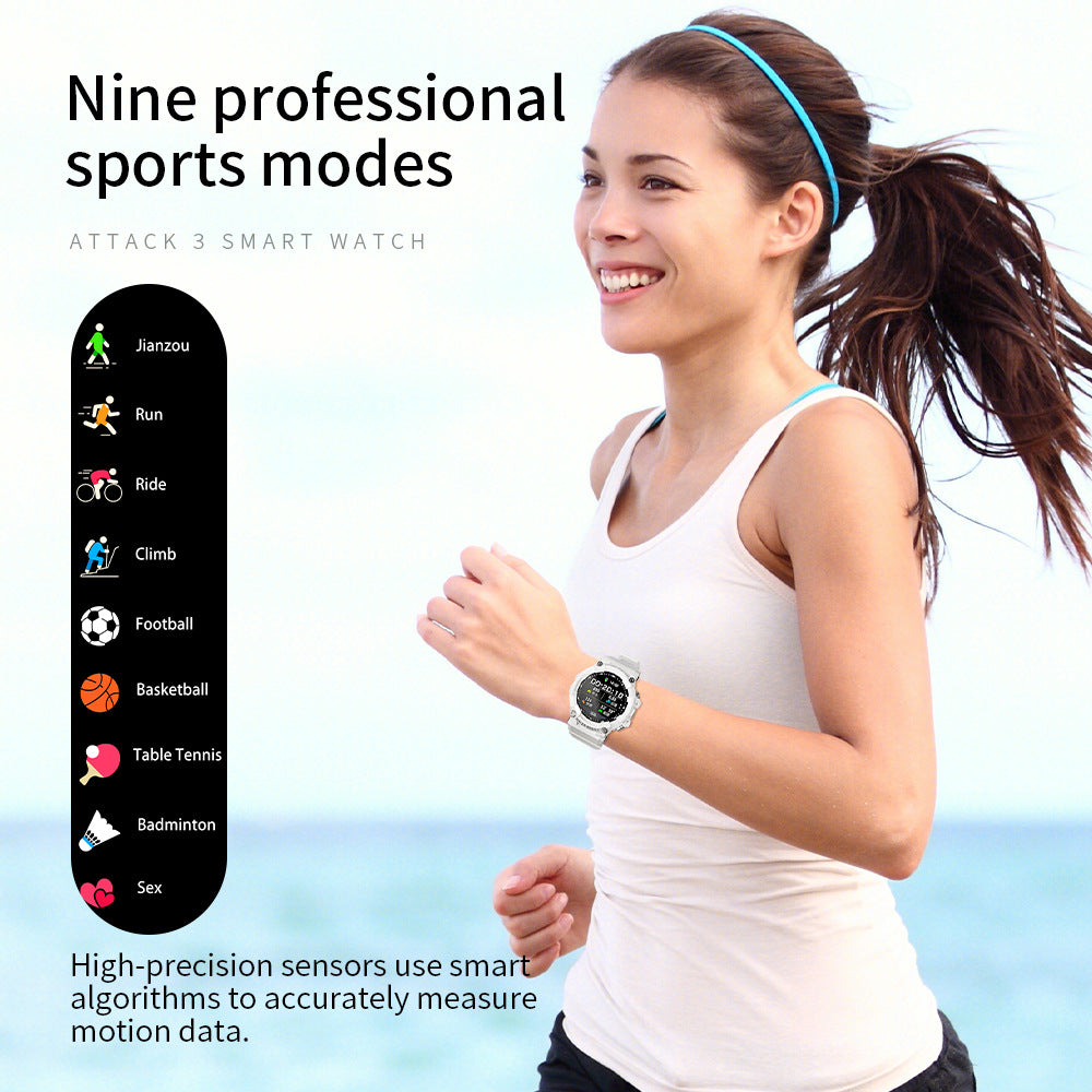 ECG Smart Watch – Sports Fitness, Health Monitoring & Sleep Analysis