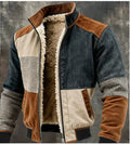 Men's Fleece-Lined Thick Hooded Jacket – Air Layer Polyester | Loose Fit | 8 Colours | S–5XL | Hooriva