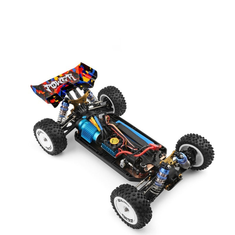 1:12 Brushless 4WD RC Racing Car – Alloy Chassis 75km/h High-Speed Remote Control Model
