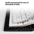 Foldable Bluetooth Keyboard for Tablets & Phones | Portable Mini Wireless Keyboard | HOORIVA