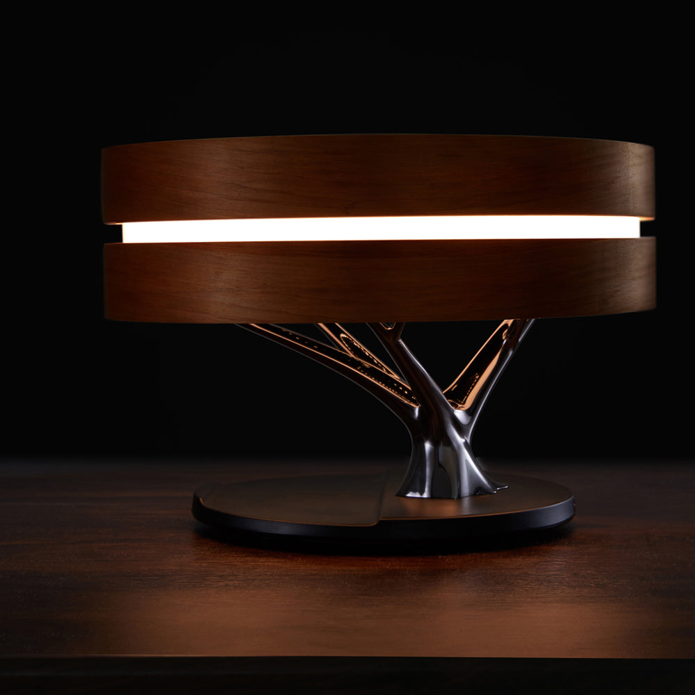 3-in-1 Smart Desk Lamp | Bluetooth Speaker & Wireless Charger, LED, Dual Colour Temp | HOORIVA