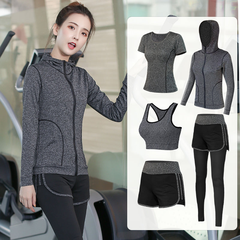 Women's Yoga Gym Top with Built-In Chest Pad | Long & Short Sleeve