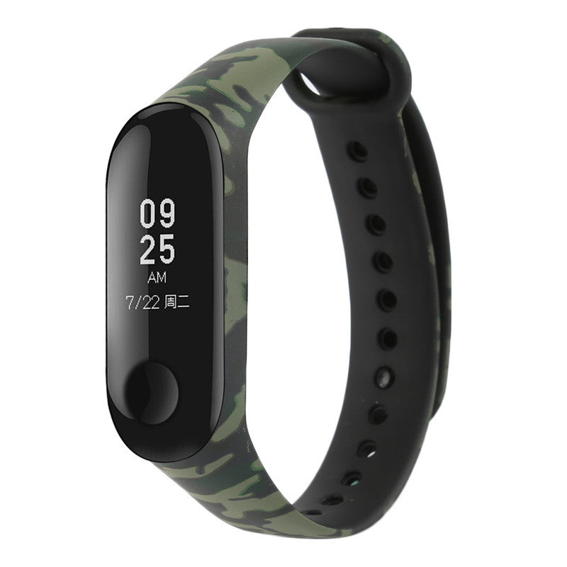 Camouflage Sports Watch Strap | TPU Waterproof Band for Smart Watches | HOORIVA