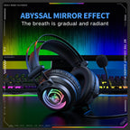 Gaming Headphones with Surround Sound & Mic – USB & Type-C Eagle Eye Design