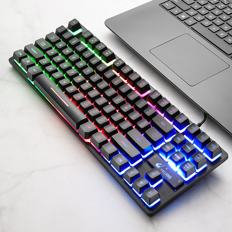 Ziyou Lang 87-Key RGB Gaming Keyboard – TKL Wired USB