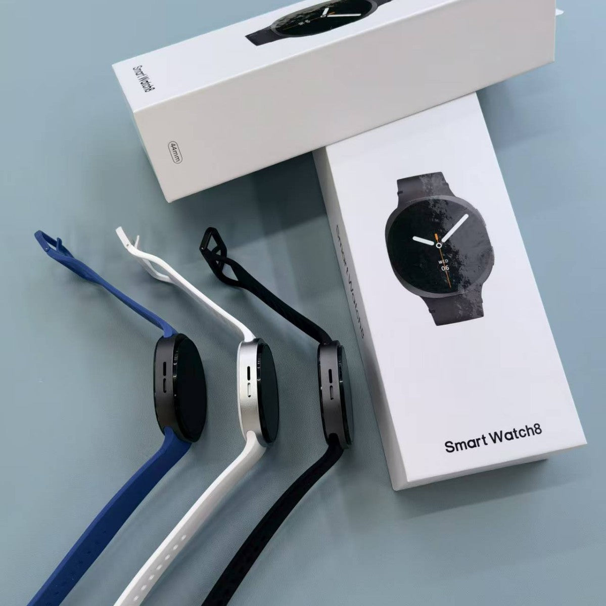 HD8 44mm Bluetooth Calling Smartwatch – IPS Touch Screen Watch 8