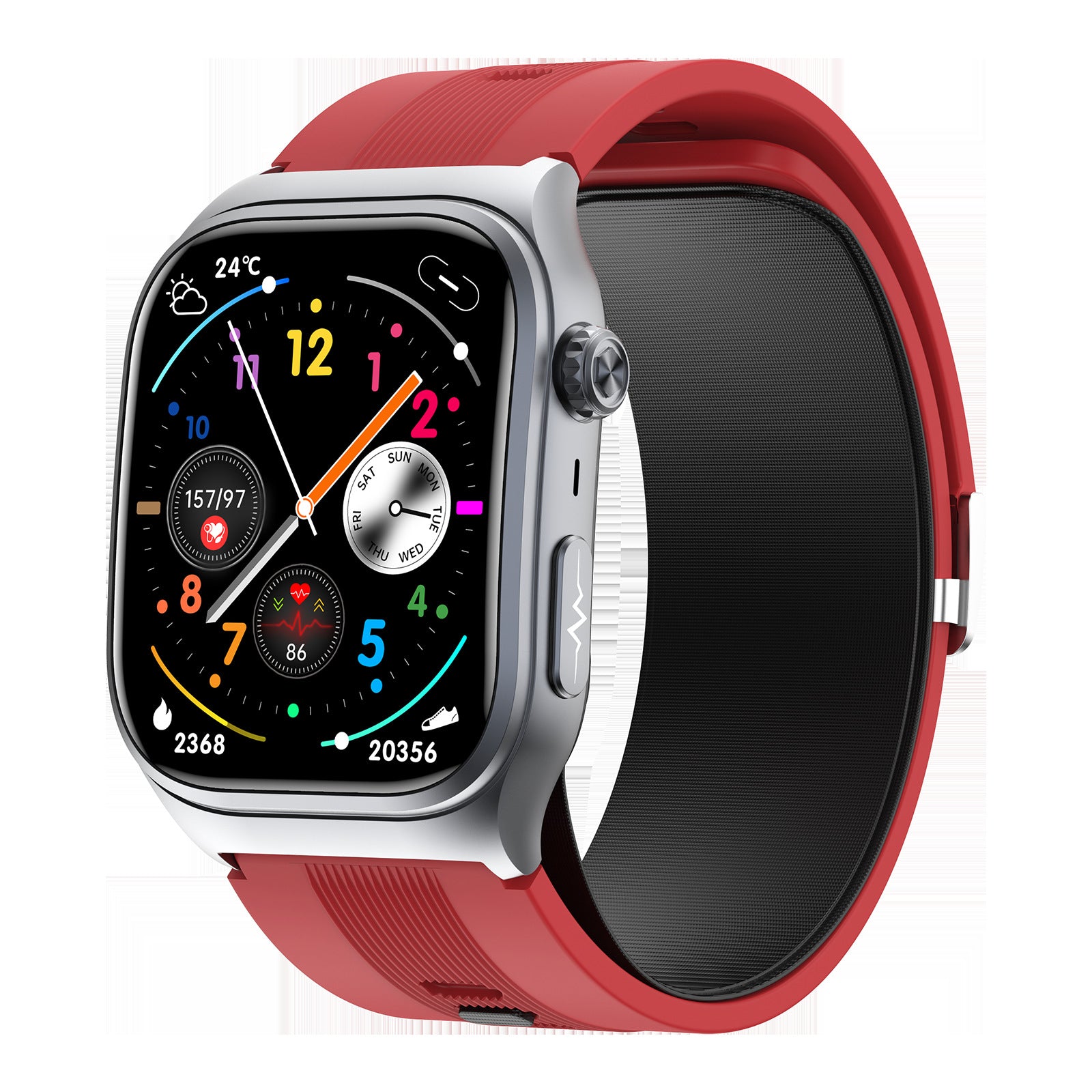 S15 Smart Watch – AMOLED, NFC, Bluetooth Calling & Full Health Monitoring