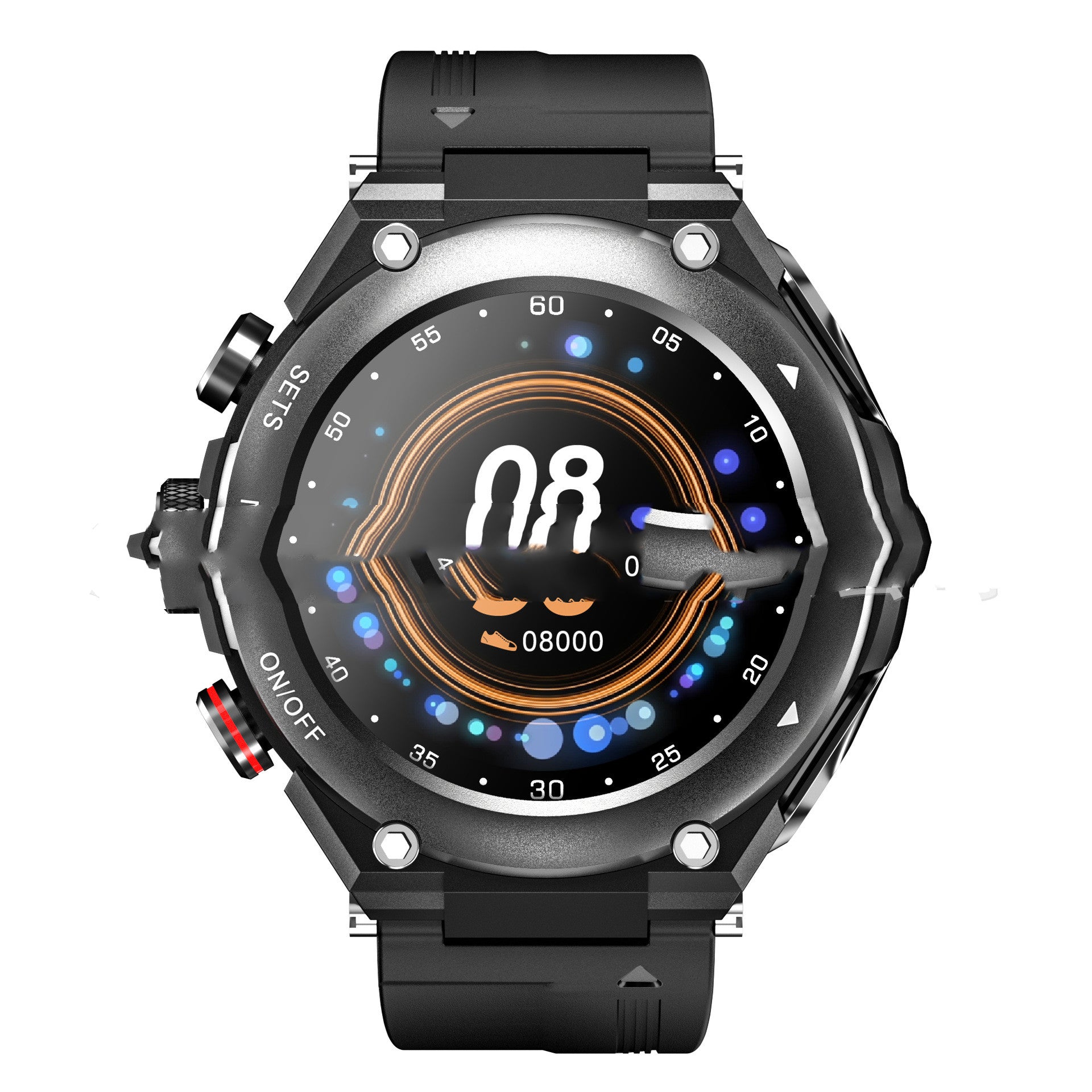 Smart Bracelet Watch – 2.4" Screen, Temperature Detection, Local Music & Health Monitoring