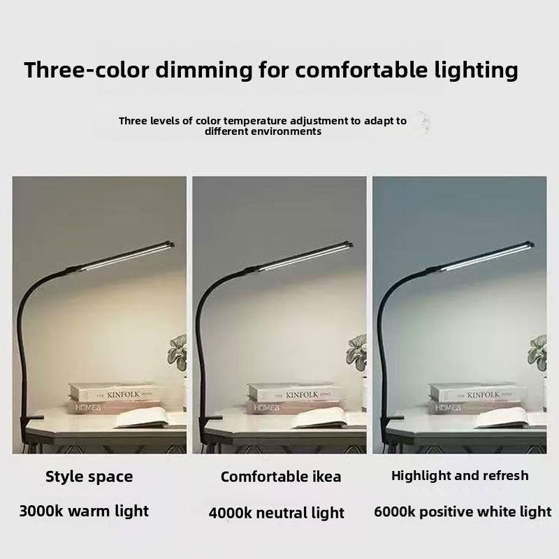 Double Head LED Desk Lamp – Dimmable, 3 Colour Modes & 360° Gooseneck | USB Powered