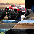 4WD Brushless Off-Road RC Car – High-Speed Remote Control Truck with Hydraulic Shock Absorbers