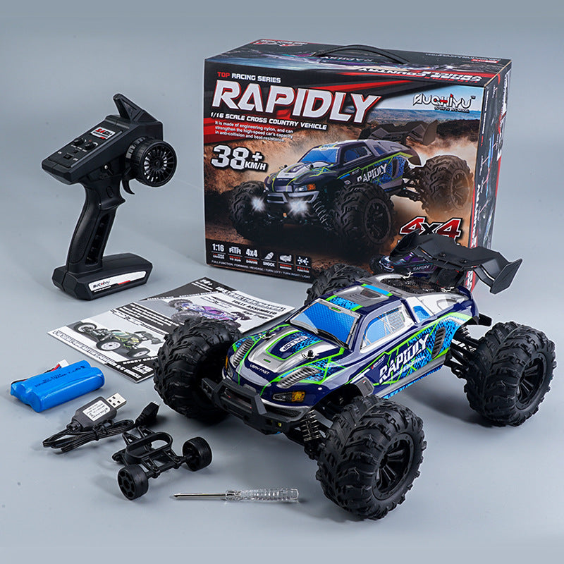 1:16 Brushless 4WD Off-Road Climbing RC Car – 16101PRO Sedan with Drift Wheels & Hydraulic Shocks
