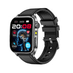Advanced Health Smart Watch – 1.95" AMOLED, 650nm Laser Therapy, HRV, Blood Glucose & Bluetooth Calling