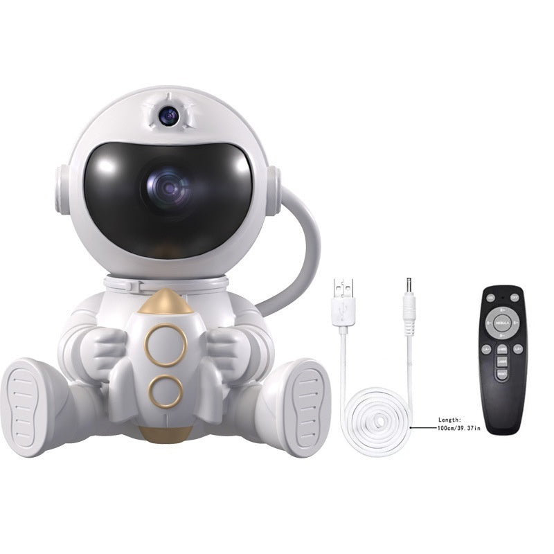 Astronaut Projection Lamp – Starlight Night Light with Bluetooth Speaker