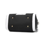 Women's Large PU Leather Shoulder Bag – Spacious Tote Handbag with Zipper